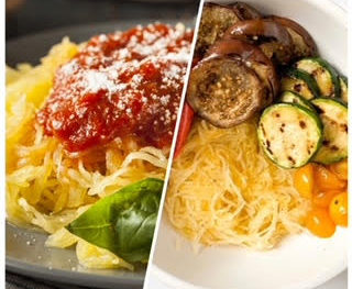 Recipe of the week: spaghetti squash “noodles” primavera
